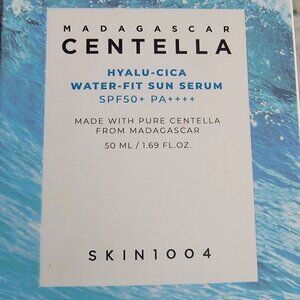 Skin1004 Madagascar Centella Hyalu-Cica Water Fit Sun Serum SPF50 Cream Exp 2026